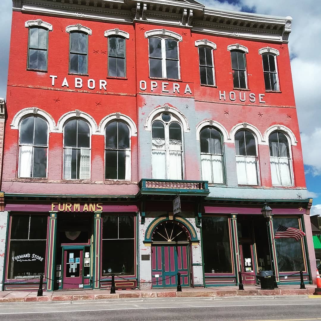 Mountain town opera house in Leadville CO...Rossini at 10,000+ feet? Yes! #taboroperahouse #rossini #mountainhike
