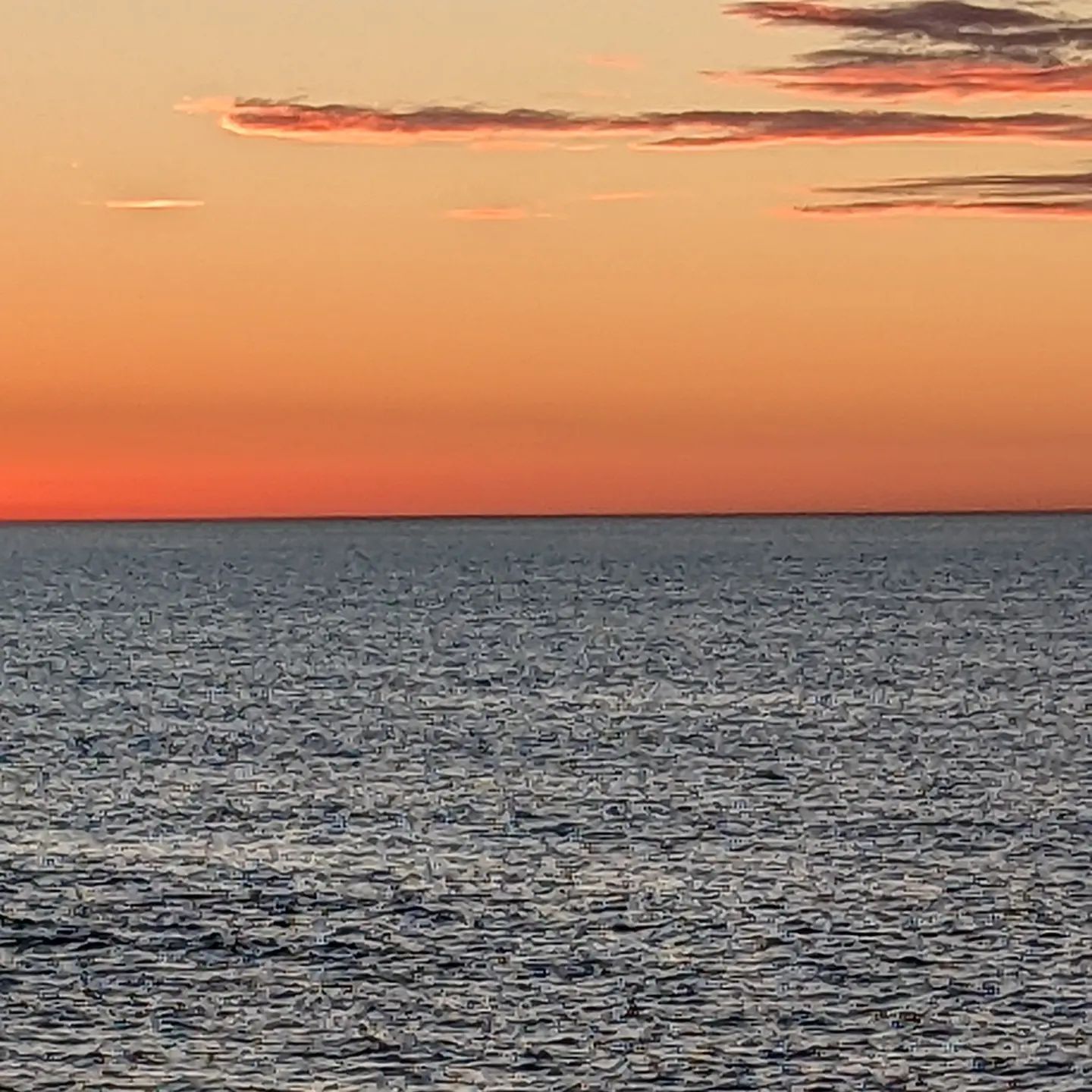 Vibrant skies viewed from LJ....a terrific afternoon at the beach.
