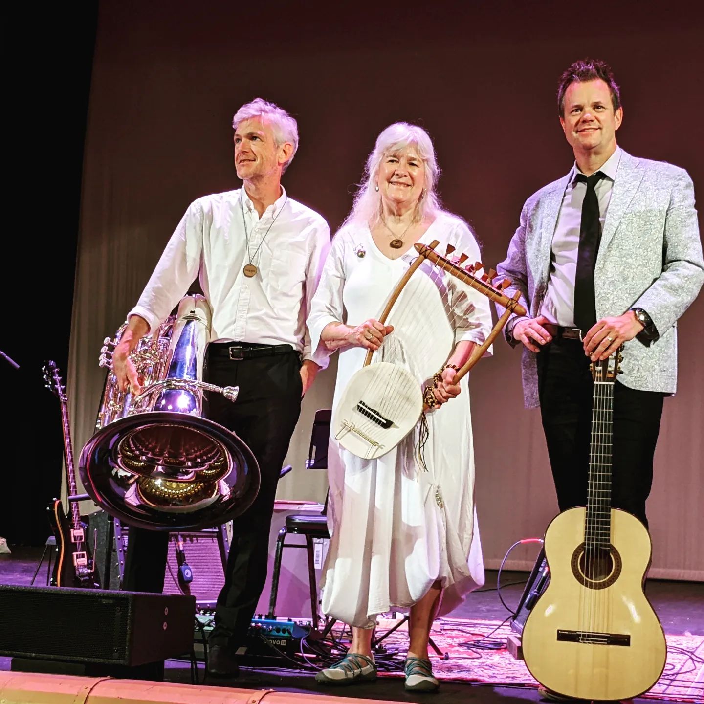 Performing with Mary France and Colin McAllister in Baraboo, WI, at the Al. Ringling Theater...an amazing experience in a stunning venue!